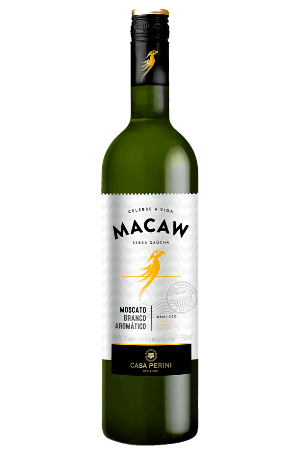 Vinho Branco Casa Perini Macaw Moscato Demi Sec