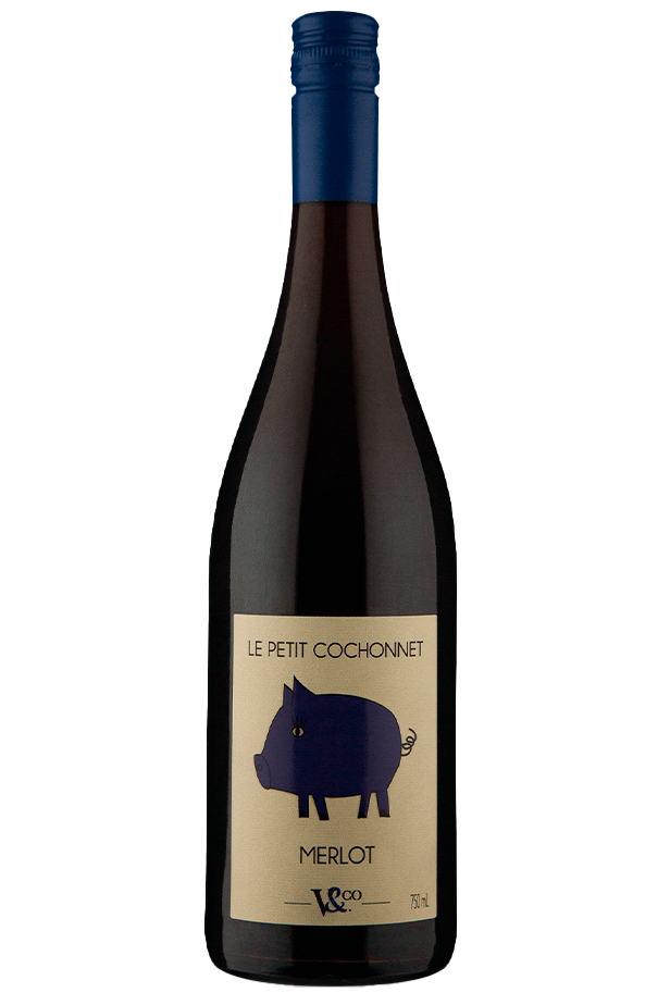 Vinho Tinto Le Petit Cochonnet I.G.P. Pays dOc Merlot 2019