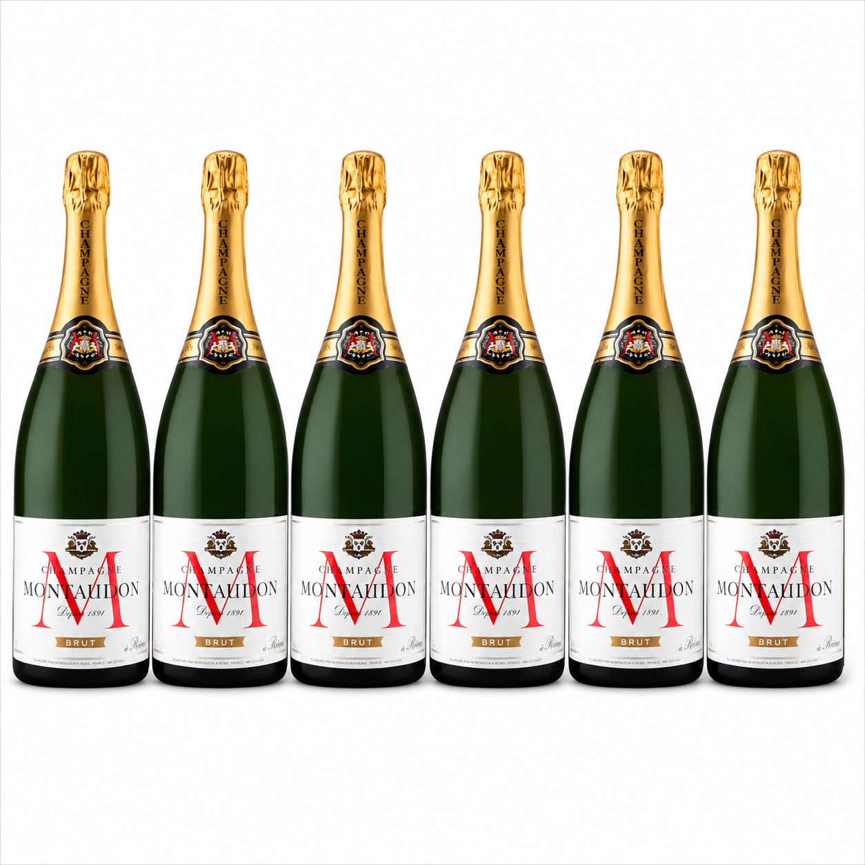 Kit 6x Champanhe Mountaudon