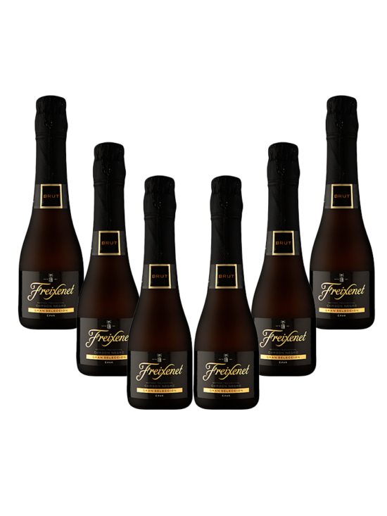 Kit Espumante Freixenet Mini Cordon Negro 200ml